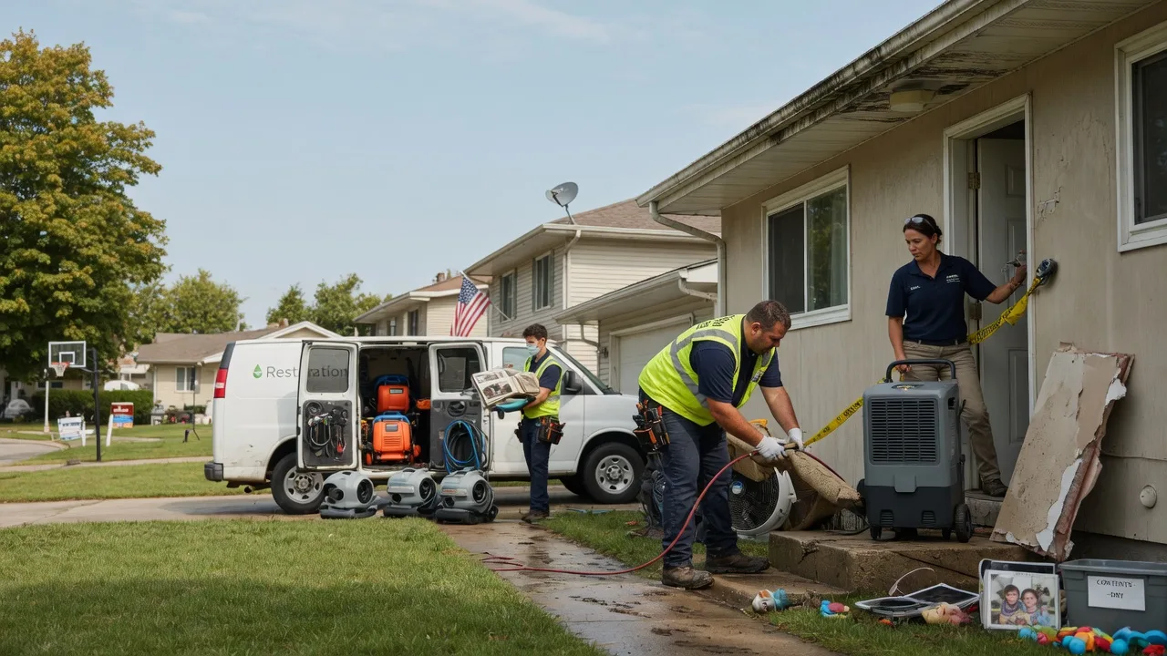Water Damage Restoration in Delta, OH near me